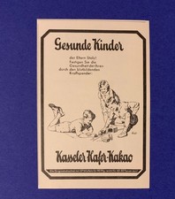 Kasseler Hafer-Kakao, 1936