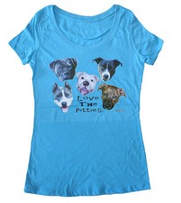 Pit Bull T-Shirt Womens Scoop
