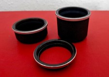 M 42 - Zwischenringe 3teilig - schwarz -Metall