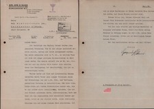 KUNZENDORF, Brief Autograph