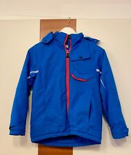 H&M Winterjacke Skijacke Gr. 140blau Wattierte Funktionsjacke