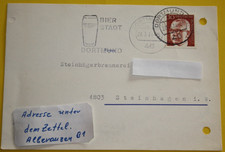 Postkarte. DBP MI: 638