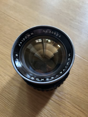 Mamiya sekor 100mm 8 - sekor, f2.8