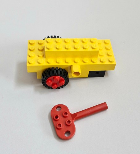 Lego aufziehmotor motor gelb - lego,