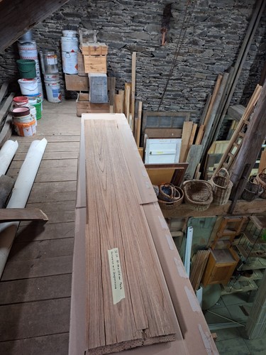 Teak echtes furnier - teak,