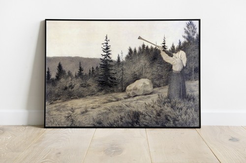 Poster theodor kittelsen - poster, op