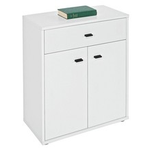 Kommode - Perlweiß - Türen