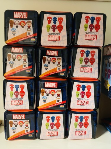 Puzzle palz marvel - palz, 3d