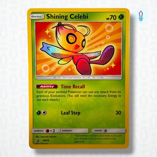 Pokemon shining celebi sm79 - celebi,