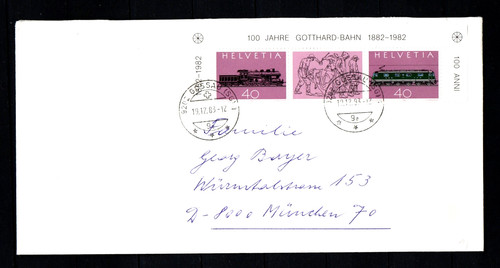 Gotthardbahn schweiz 1983 - 1983, s