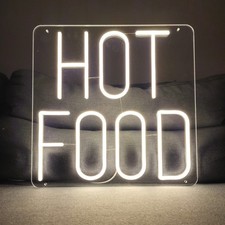 LED Neonlicht Hot Food –