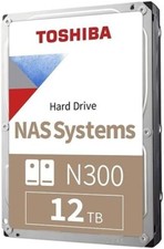 Toshiba N300 12TB NAS HDD 512MB Cache – Zuverlässiger Speicher für RAID & NAS Systeme