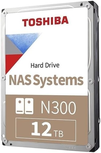 Toshiba n300 12tb nas - 12tb, hdd