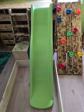 Wasserrutsche 1,75m Wellenrutsche Gartenrutsche Anbaurutsche drinnen draußen