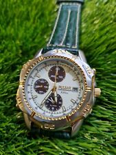 VINTAGE PULSAR Y182-6B20 CHRONOGRAPH QUARTZ WATCH NEW OLD STOCK