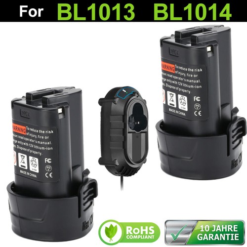Bl1013 für makita akku - 2x,