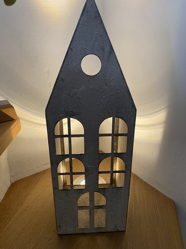 Metall deko windlicht - metall, licht