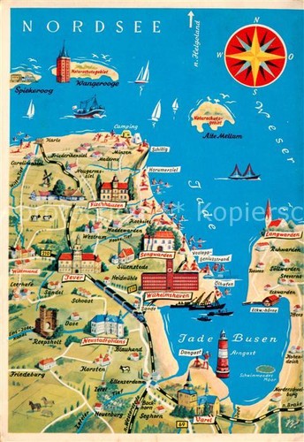Wilhelmshaven city map jade - city,