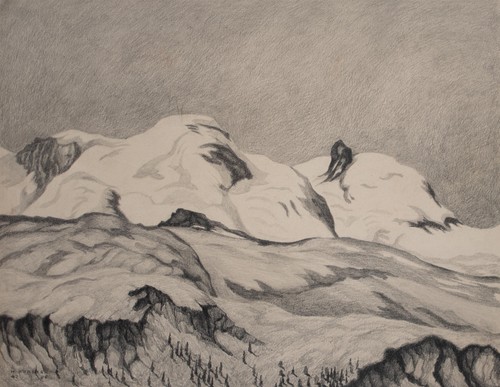 Hans förster berglandschaft - hans,