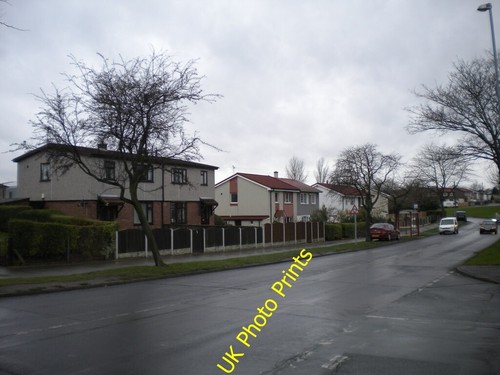 Foto 6x4 eine alte - alte, landstraße