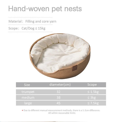 Haustier korb katzenbett - haustier,