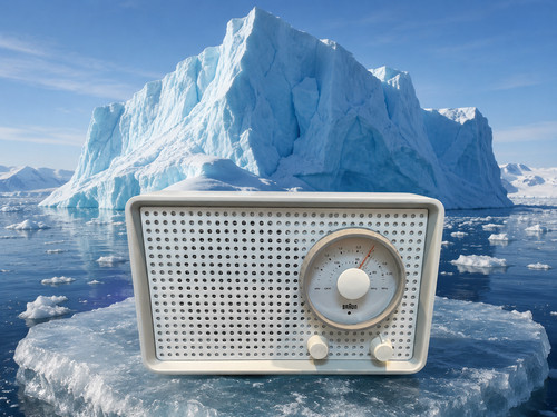 Röhrenradio braun - röhrenradio,