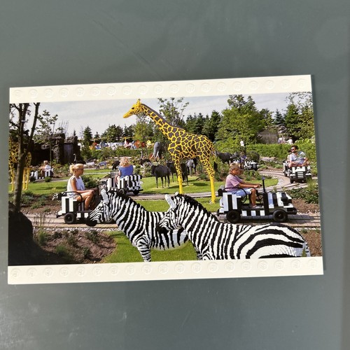 Werbekarte postkarte legoland - werbekarte,