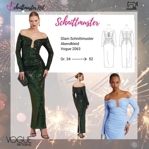 Schnittmuster damenkleid - schnittmuster,