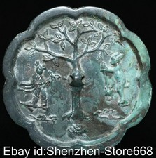 3,8" Altes China Bronze Ware