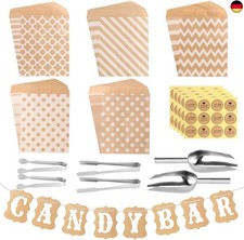 FIHODONE 72 Stück Candy Bar