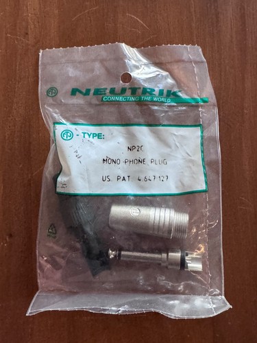 Neutrik np2c 3mm mono - np2c,