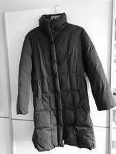 Edler Cinque Damen Daunenmantel Jacke Gr.40 tailliert in Braun/Kaki/Taupe