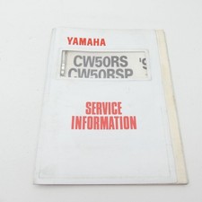 Yamaha CW 50 Rs Bws Service