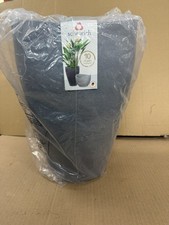 Scheurich Wave Globe High 40, Hochgefäß/Blumentopf/Pflanzkübel, rund, aus Kunsts