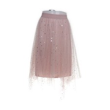 Tüllrock, Größe: XXL, Pink, Gepunktet, Damen #rjM