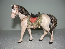 Pferd 14cm neuw.  Holzfigur Krippenfigur  Holzschnitzerei, Südtirol