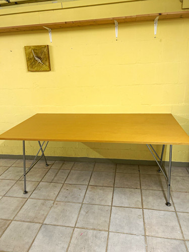 Rechteckiger tisch holzplatte - rechteckiger,