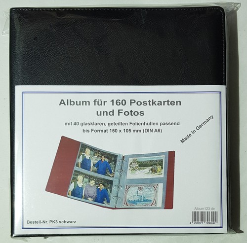 Postkartenalbum ringbinder - postkartenalbum,
