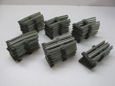 LEGO 12V-Eisenbahn, 56 Schienen, Gerade, Kurven, aus Sammlung, Konvolut