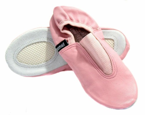 Leder gymnastik schläppchen - leder,