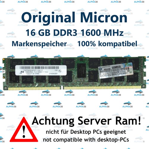 Rdimm ecc ddr3 1600 - 16, ddr3-1600