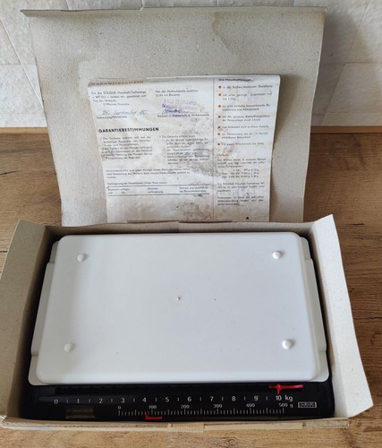 Ddr mechanische küchenwaage - mechanische,