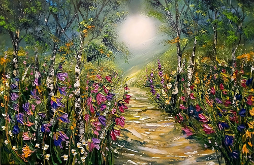 Original acryl ölgemälde - acryl,