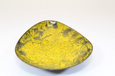 Emaille Schale Kupfer, Mid Century 50er 60er DDR Design