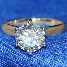 2,00 Kt Rund Diamant Solitär