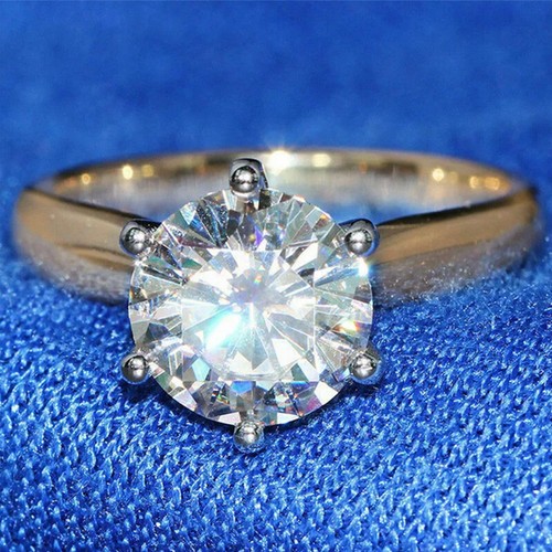 Rund diamant solitär - 2,00, kt