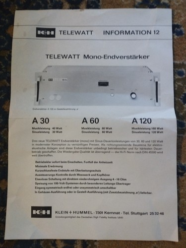 Telewatt informationsblatt - telewatt,