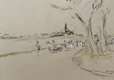 Arno Mohr, Am See , Pastell