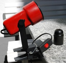 Klemmleuchte Schreibtisch Regallampe 70er Jahre E27