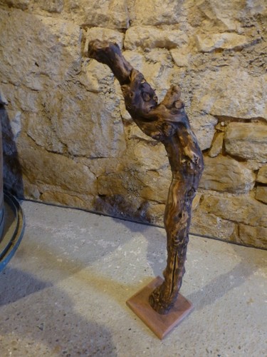 Stele skulptur holz naturholz - stele,